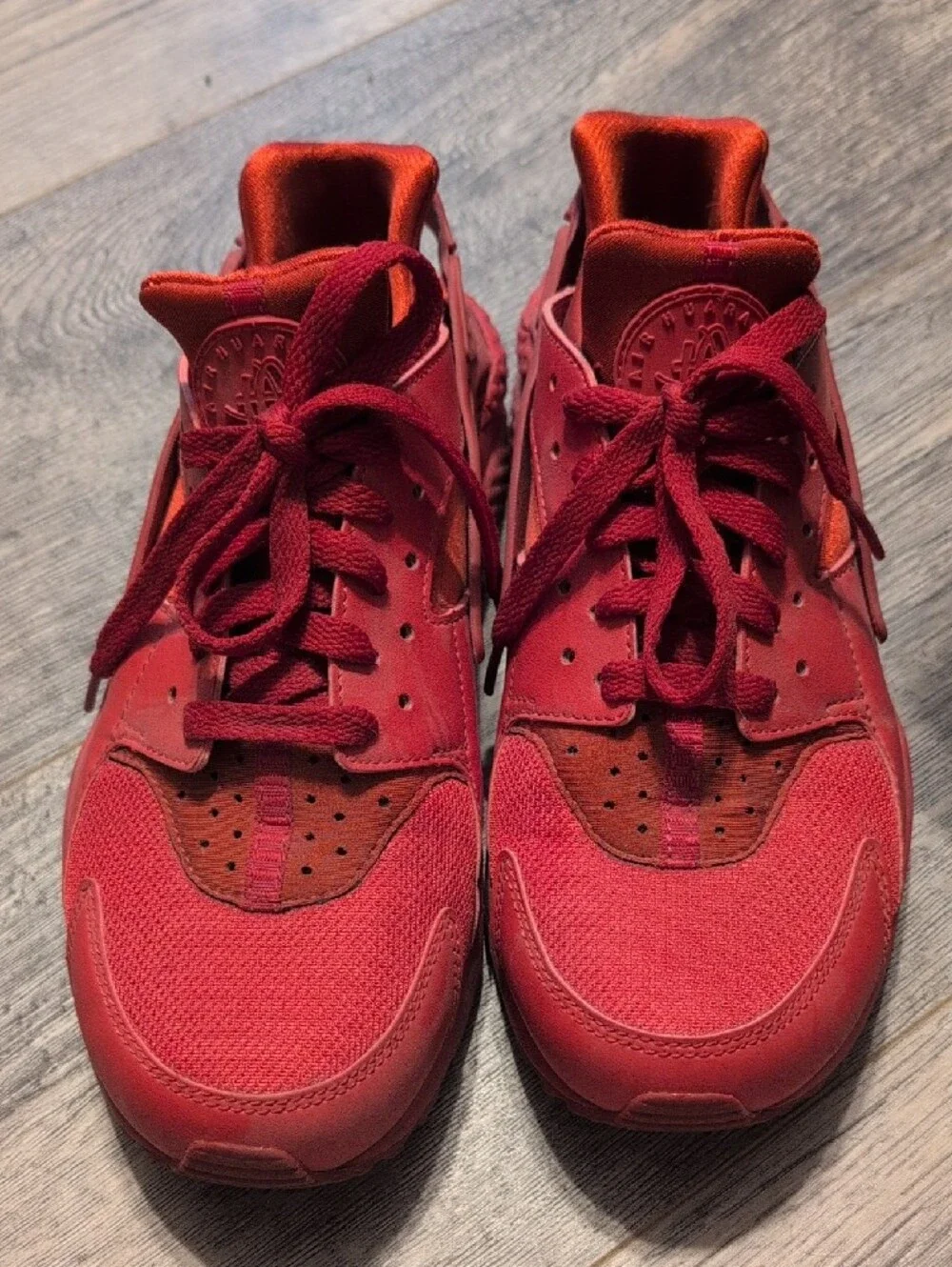 Nike Red-Pink Huarache Style Sneakers